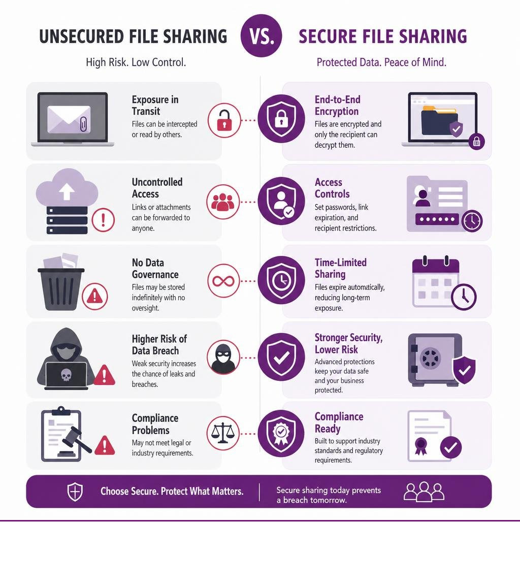 safe way to share files
